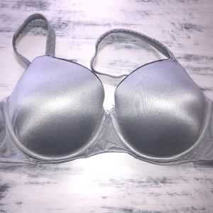 Victoria Secret Grey Bra Lined Demi 38C
